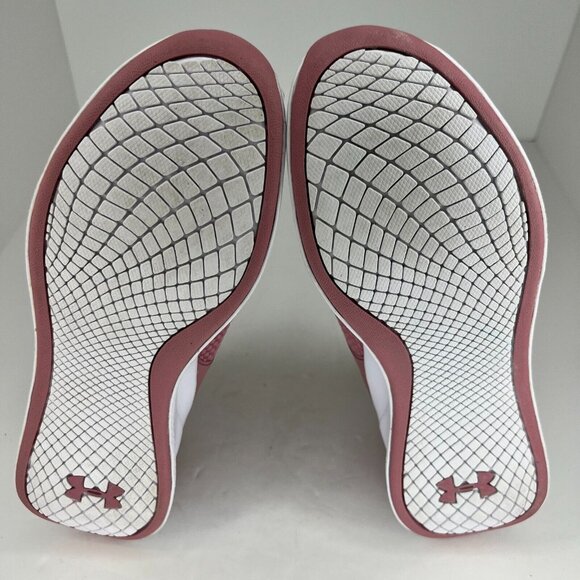 Under Armour Womens Pink Elixir Charged Aurora 2 Lace Up Size 8.5 Training Shoes - Picture 8 of 9